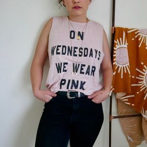 MeanGirls Pink Tank Top